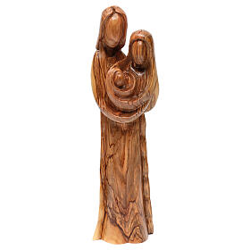 Figura Święta Rodzina, drewno oliwne Betlemme, 40 cm