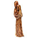 Figura Święta Rodzina, drewno oliwne Betlemme, 40 cm s3