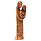 Figura Święta Rodzina, drewno oliwne Betlemme, 40 cm s4