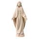 Our Lady of Miraculous Medal of natural maple wood, Val Gardena s1
