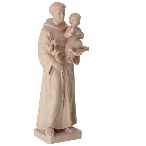 St Anthony statue in natural maple Val Gardena 5