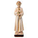 Angel of Peace statue painted Val Gardena wood s1