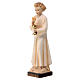 Angel of Peace statue painted Val Gardena wood s2