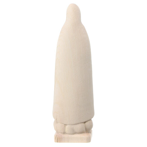 Our Lady of Fatima, Val Gardena natural maple wood 4