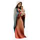 Virgin with Child, Val Gardena painted maple wood s3