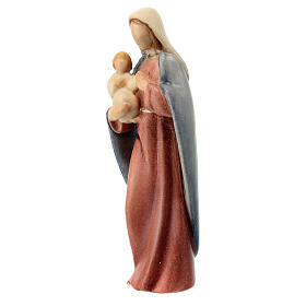 Virgin with Child, Val Gardena painted maple wood