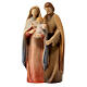 Modern Nativity, Val Gardena painted maple wood s1