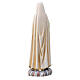 Our Lady of Fatima with crown, Val Gardena painted maple wood s5