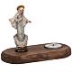 Madonna of Medjugorje with votive candle s1