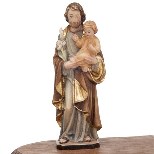 Saint Joseph with votive candle 3