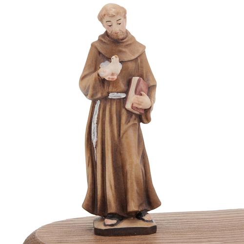 Saint Francis of Assisi with votive candle 3