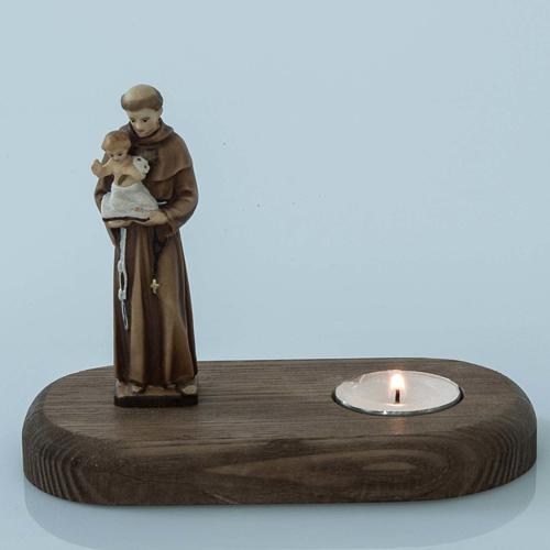 Saint Anthony of Padua with votive candle 1