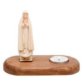 Portacandele, Portalumini: Vergine di Fatima con lume Portacandele, Portalumini: Vergine di Fatima con lume