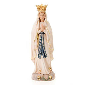 Vierge de Lourdes couronnée
