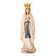 Our Lady of Lourdes, hand-painted statue s1