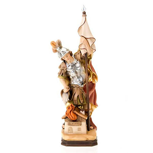 Saint Florian de Lorch, statue bois 1