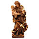 Saint Joseph avec l'enfant Jésus, statue bois s1