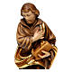 Saint Joseph travailleur, statue bois s2