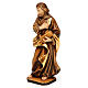 Saint Joseph travailleur, statue bois s3