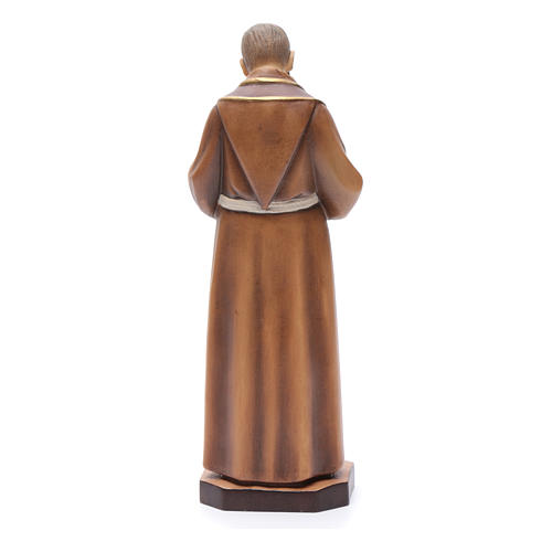 Statue Padre Pio aus Pietralcina Holz 4