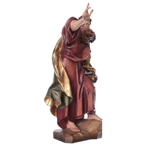 Saint Paul, statue bois 4