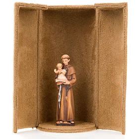 Imagem Jesus e Santos com caixinha nicho