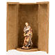 Jesus and saints bijoux statue with niche s5