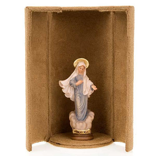 Heiligenfigur Maria mit Nische 2