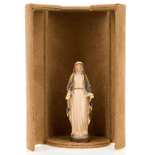 Heiligenfigur Maria mit Nische 5