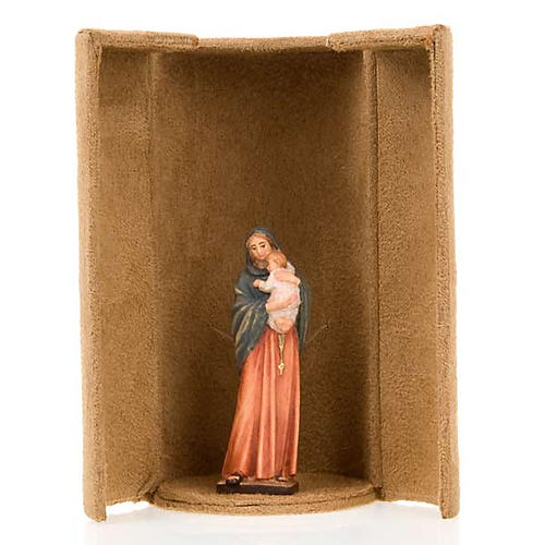 Statua bijoux Maria con scatola nicchia 4