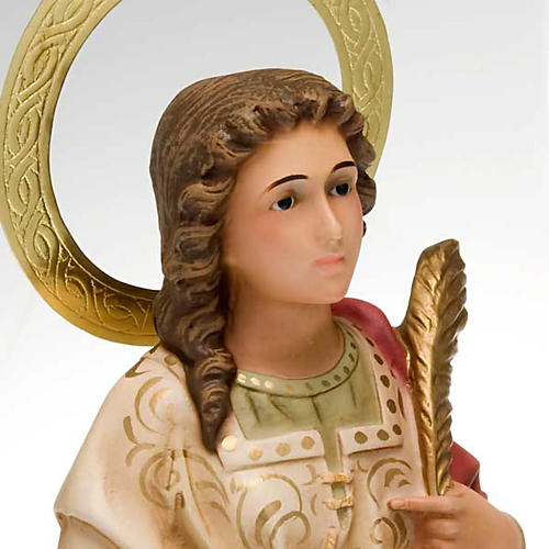 Saint Lucy wooden statue 40 cm 5