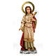 Saint Lucy wooden statue 40 cm s1
