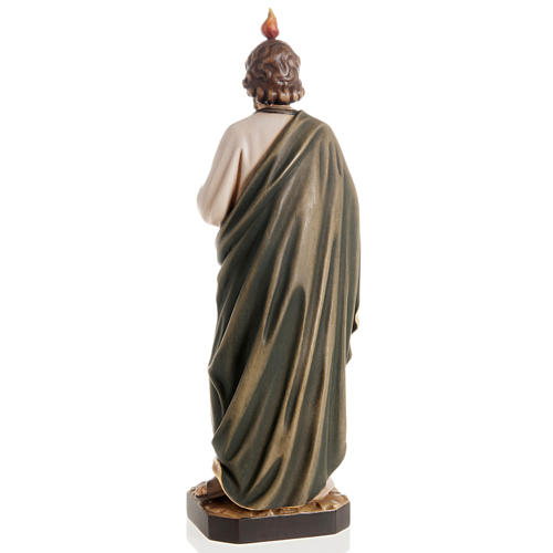 St Jude Thaddeus wooden statue painted 4