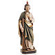 St Jude Thaddeus wooden statue painted s1