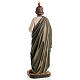 St Jude Thaddeus wooden statue painted s4