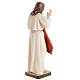 Merciful Jesus wooden statue painted s5
