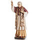 Benedict XVI wooden statue painted s1