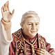 Benedict XVI wooden statue painted s3