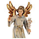 Archangel Gabriel wooden statue painted s2