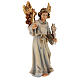 Archangel Gabriel wooden statue painted s4