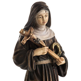 Grödnertal Holzschnitzerei Heilige Rita von Cascia