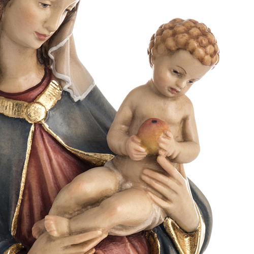 Our Lady of Krumauer wooden statue painted 5