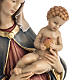 Our Lady of Krumauer wooden statue painted s5