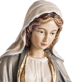 Our Lady of Grace wooden statue painted