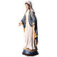 Our Lady of Grace wooden statue painted s3