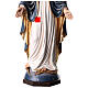 Estatua madera Virgen de las Gracias pintada Val Gardena s6