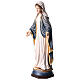 Statua legno "Madonna delle Grazie" dipinta Val Gardena s3