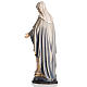 Our Lady of Grace wooden statue painted s5