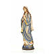 Immaculate Mary wooden statue painted s2