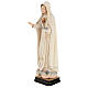 Statua Madonna di Fatima legno dipinto Val Gardena s3
